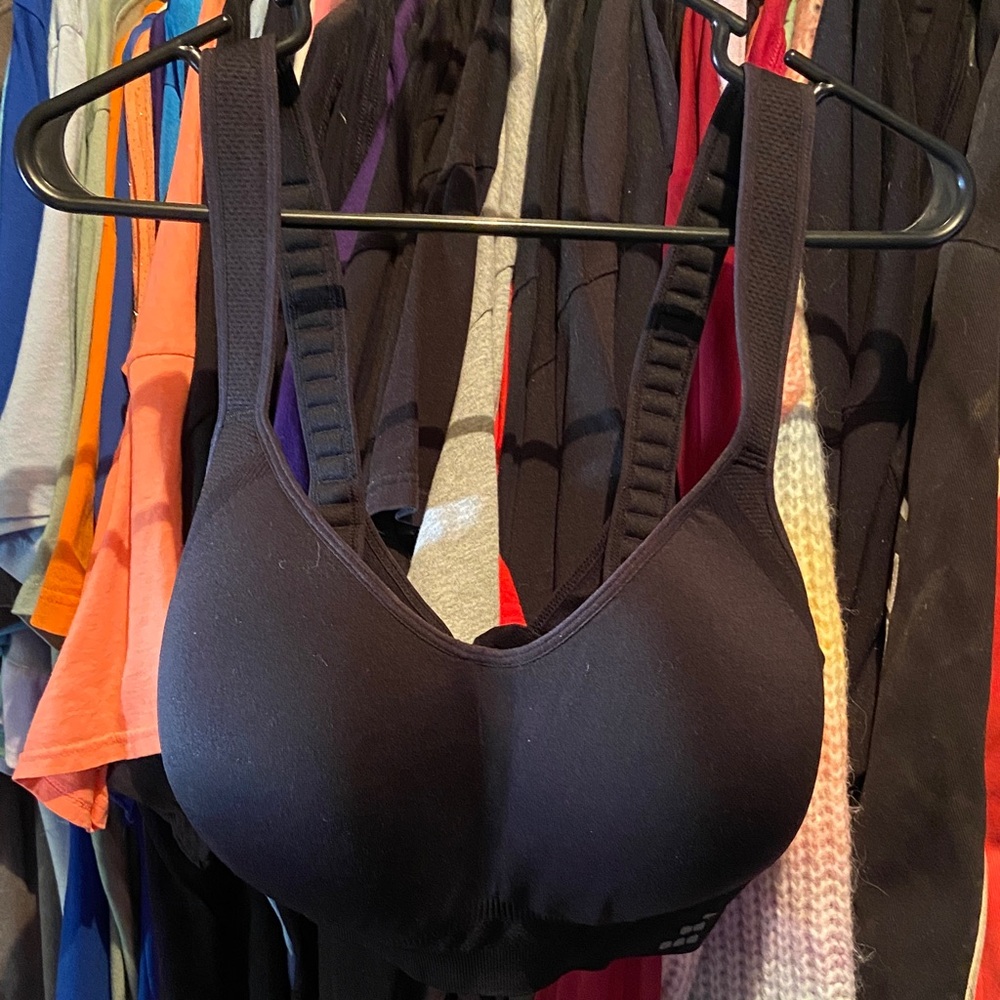 BCG Mid Impact Black Sports Bra